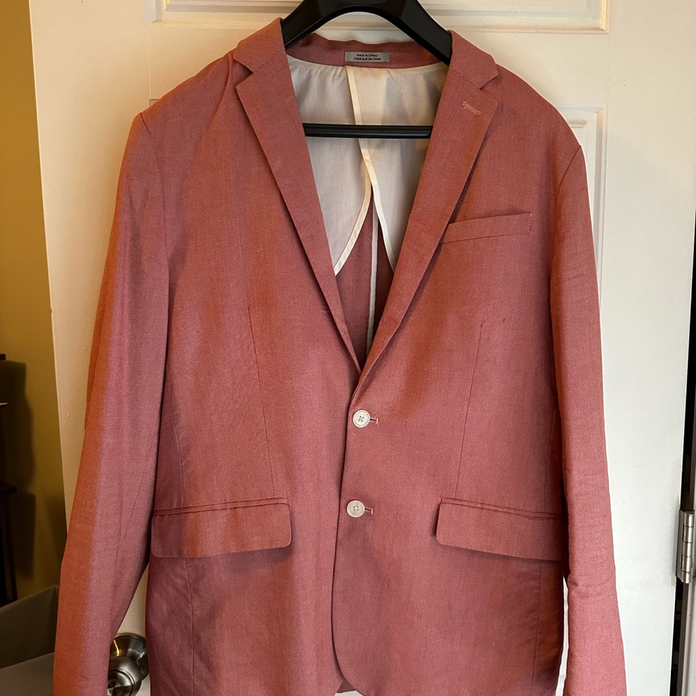Men’s express 40 regular blazer - red